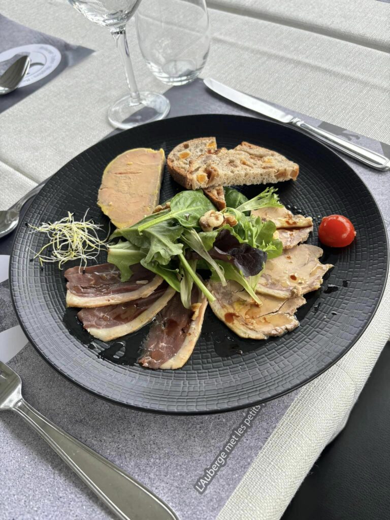 assiette foie gras